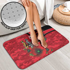 St Saints ANZAC Personalised Bathroom Set Lest We Forget Poppy Camo