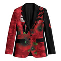 St Saints ANZAC Personalised Blazer Lest We Forget Poppy Camo