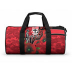 St Saints ANZAC Personalised Duffle Bag Lest We Forget Poppy Camo