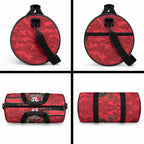 St Saints ANZAC Personalised Duffle Bag Lest We Forget Poppy Camo
