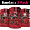 St Saints ANZAC Personalised Neck Gaiter Lest We Forget Poppy Camo