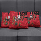 St Saints ANZAC Personalised Pillow Cover Lest We Forget Poppy Camo