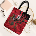 St Saints ANZAC Personalised Tote Bag Lest We Forget Poppy Camo