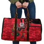 St Saints ANZAC Personalised Travel Bag Lest We Forget Poppy Camo