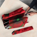 St Saints ANZAC Personalised Umbrella Lest We Forget Poppy Camo
