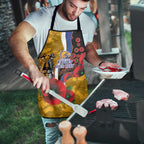 West Eagles ANZAC Personalised Apron Lest We Forget Poppy Camo