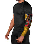 West Eagles ANZAC Personalised Arm Sleeves Lest We Forget Poppy Camo