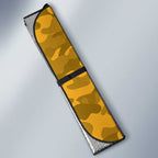 West Eagles ANZAC Personalised Auto Sun Shade Lest We Forget Poppy Camo