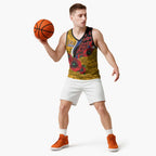 West Eagles ANZAC Personalised Basketball Jersey Lest We Forget Poppy Camo