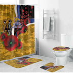 West Eagles ANZAC Personalised Bathroom Set Lest We Forget Poppy Camo