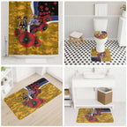 West Eagles ANZAC Personalised Bathroom Set Lest We Forget Poppy Camo