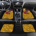 West Eagles ANZAC Personalised Car Mats Lest We Forget Poppy Camo