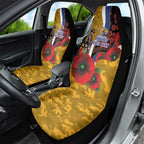 West Eagles ANZAC Personalised Car Seat Cover Lest We Forget Poppy Camo