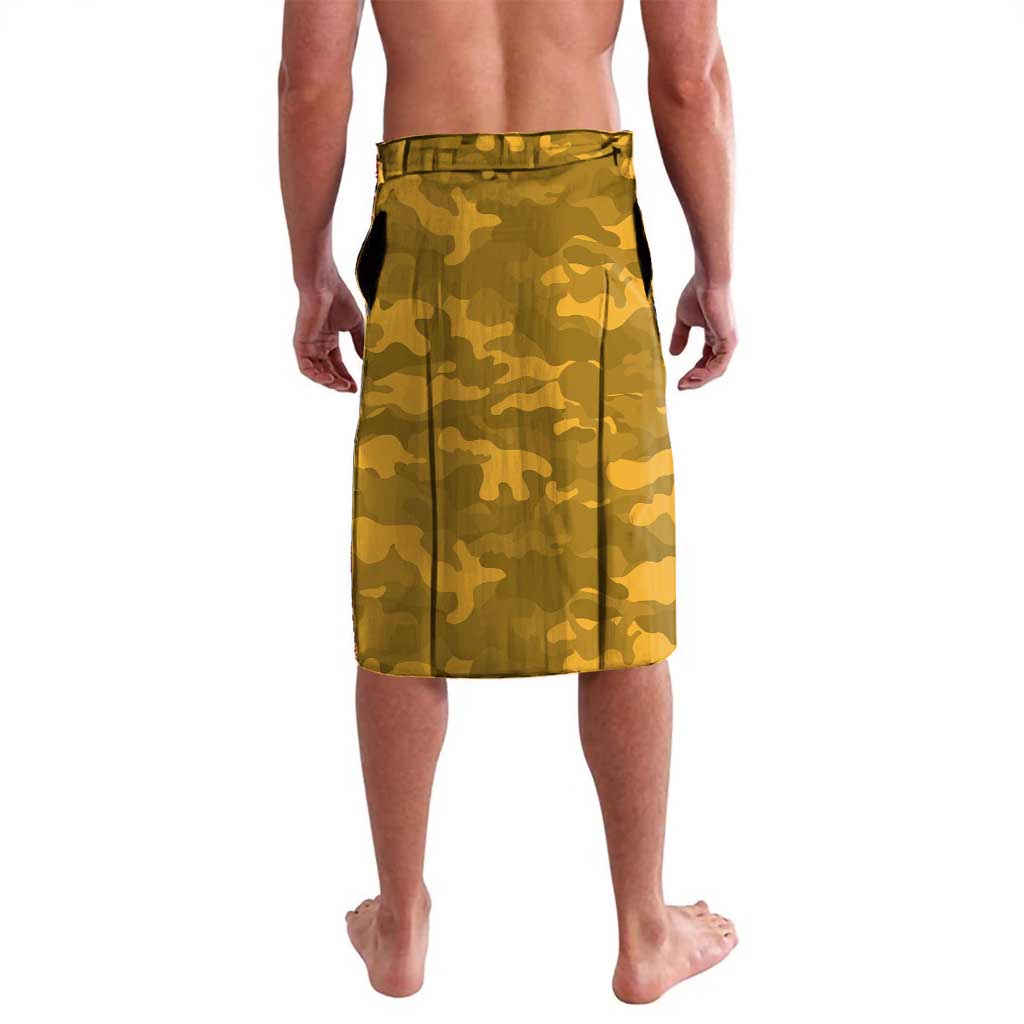 West Eagles ANZAC Personalised Lavalava Lest We Forget Poppy Camo