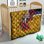 West Eagles ANZAC Personalised Quilt Lest We Forget Poppy Camo