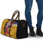 West Eagles ANZAC Personalised Travel Bag Lest We Forget Poppy Camo