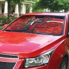 Sydney Swans ANZAC Personalised Auto Sun Shade Lest We Forget Poppy Camo