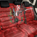 Sydney Swans ANZAC Personalised Back Car Seat Cover Lest We Forget Poppy Camo