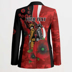 Sydney Swans ANZAC Personalised Blazer Lest We Forget Poppy Camo