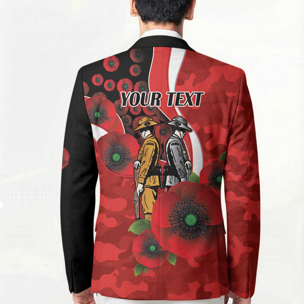 Sydney Swans ANZAC Personalised Blazer Lest We Forget Poppy Camo