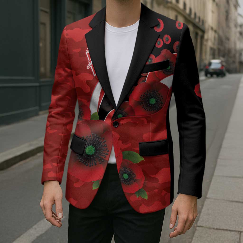 Sydney Swans ANZAC Personalised Blazer Lest We Forget Poppy Camo