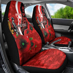 Sydney Swans ANZAC Personalised Car Seat Cover Lest We Forget Poppy Camo