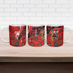 Sydney Swans ANZAC Personalised Ceramic Mug Lest We Forget Poppy Camo