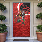 Sydney Swans ANZAC Personalised Door Cover Lest We Forget Poppy Camo