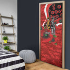 Sydney Swans ANZAC Personalised Door Cover Lest We Forget Poppy Camo