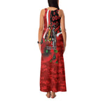 Sydney Swans ANZAC Personalised Family Matching Tank Maxi Dress and Hawaiian Shirt Lest We Forget Poppy Camo