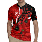 Sydney Swans ANZAC Personalised Rugby Jersey Lest We Forget Poppy Camo