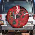 Sydney Swans ANZAC Personalised Spare Tire Cover Lest We Forget Poppy Camo