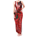 Sydney Swans ANZAC Personalised Tank Maxi Dress Lest We Forget Poppy Camo