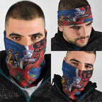 Western Bulldogs ANZAC Personalised Neck Gaiter Lest We Forget Poppy Camo