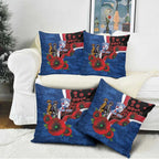 Western Bulldogs ANZAC Personalised Pillow Cover Lest We Forget Poppy Camo
