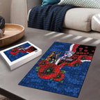 Western Bulldogs ANZAC Personalised Puzzle Lest We Forget Poppy Camo