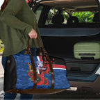 Western Bulldogs ANZAC Personalised Travel Bag Lest We Forget Poppy Camo