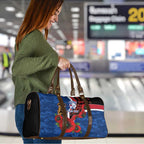 Western Bulldogs ANZAC Personalised Travel Bag Lest We Forget Poppy Camo