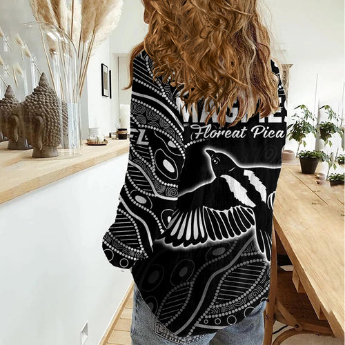 2023 Collingwood Magpies Football Women Casual Shirt Pies Founded 1892 LT9