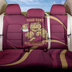 Custom QLD Maroons Cane Toad Back Car Seat Cover Queensland Origin No1