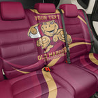 Custom QLD Maroons Cane Toad Back Car Seat Cover Queensland Origin No1