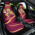 Custom QLD Maroons Cane Toad Car Seat Cover Queensland Origin No1