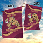 Custom QLD Maroons Cane Toad Garden Flag Queensland Origin No1