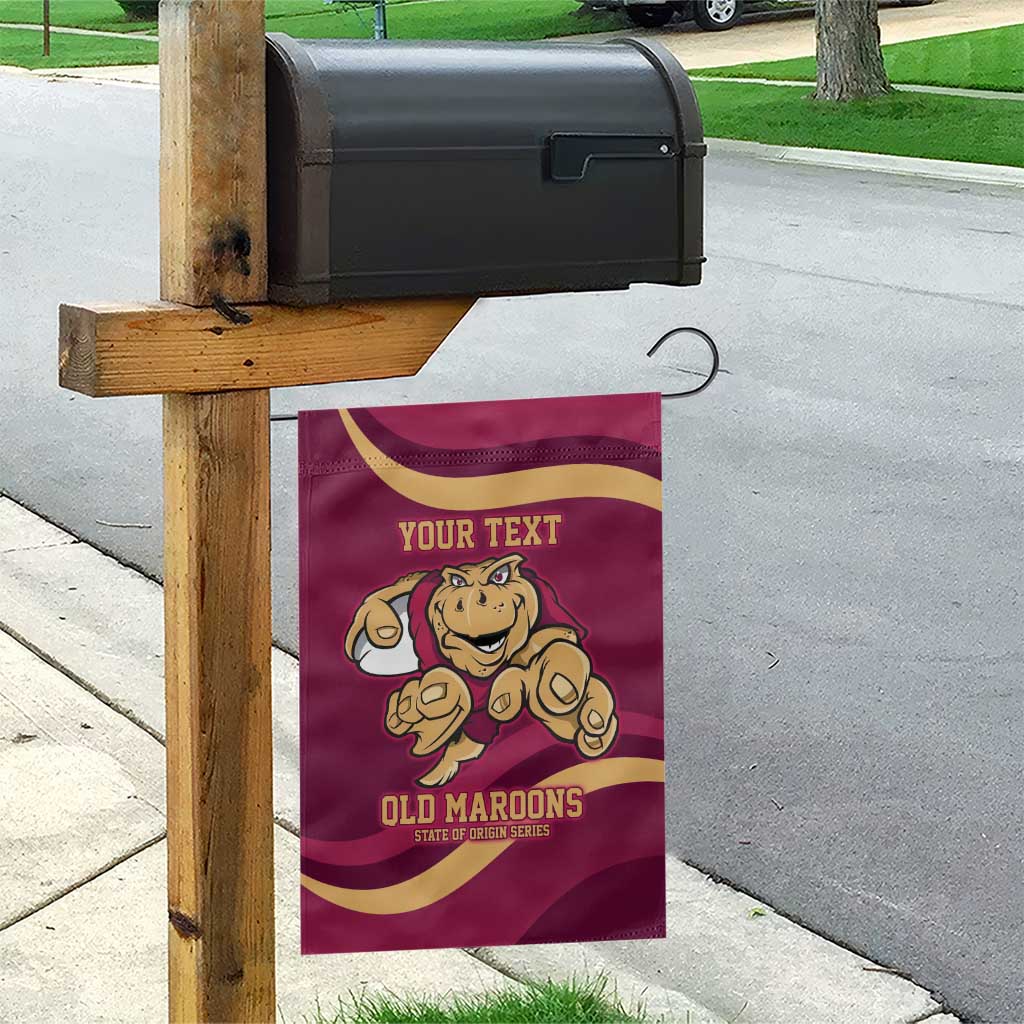 Custom QLD Maroons Cane Toad Garden Flag Queensland Origin No1
