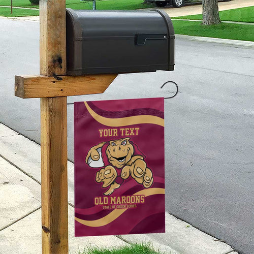 Custom QLD Maroons Cane Toad Garden Flag Queensland Origin No1