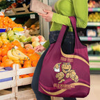 Custom QLD Maroons Cane Toad Grocery Bag Queensland Origin No1