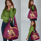 Custom QLD Maroons Cane Toad Grocery Bag Queensland Origin No1