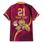 Custom QLD Maroons Cane Toad Hawaiian Shirt Queensland Origin No1