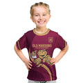 Custom QLD Maroons Cane Toad Kid T Shirt Queensland Origin No1