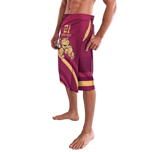 Custom QLD Maroons Cane Toad Lavalava Queensland Origin No1